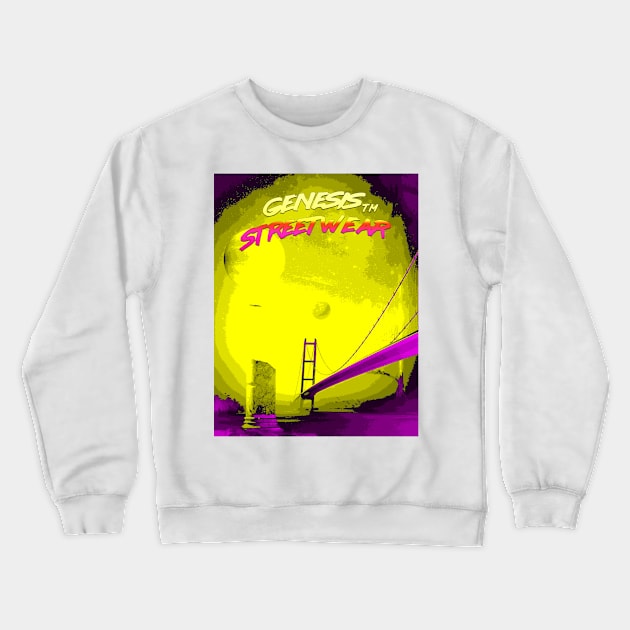 Genesis STREETWEAR - Arcadia Crewneck Sweatshirt by retromegahero